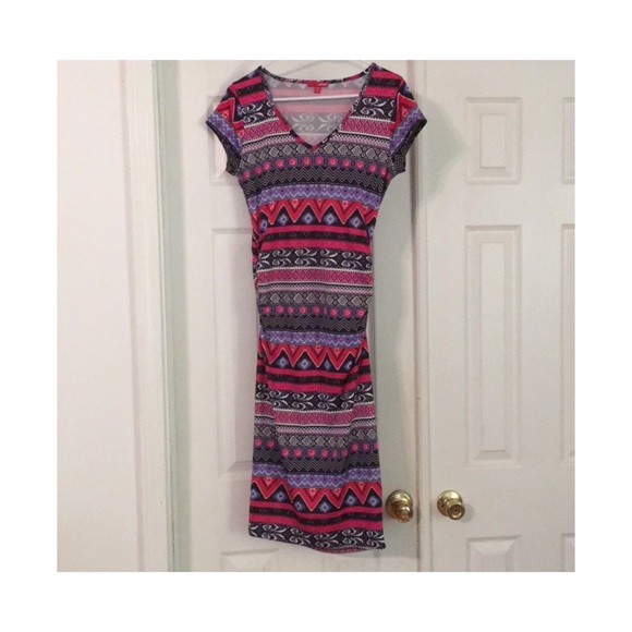 🍒Aztec body con dress - Picture 3 of 5